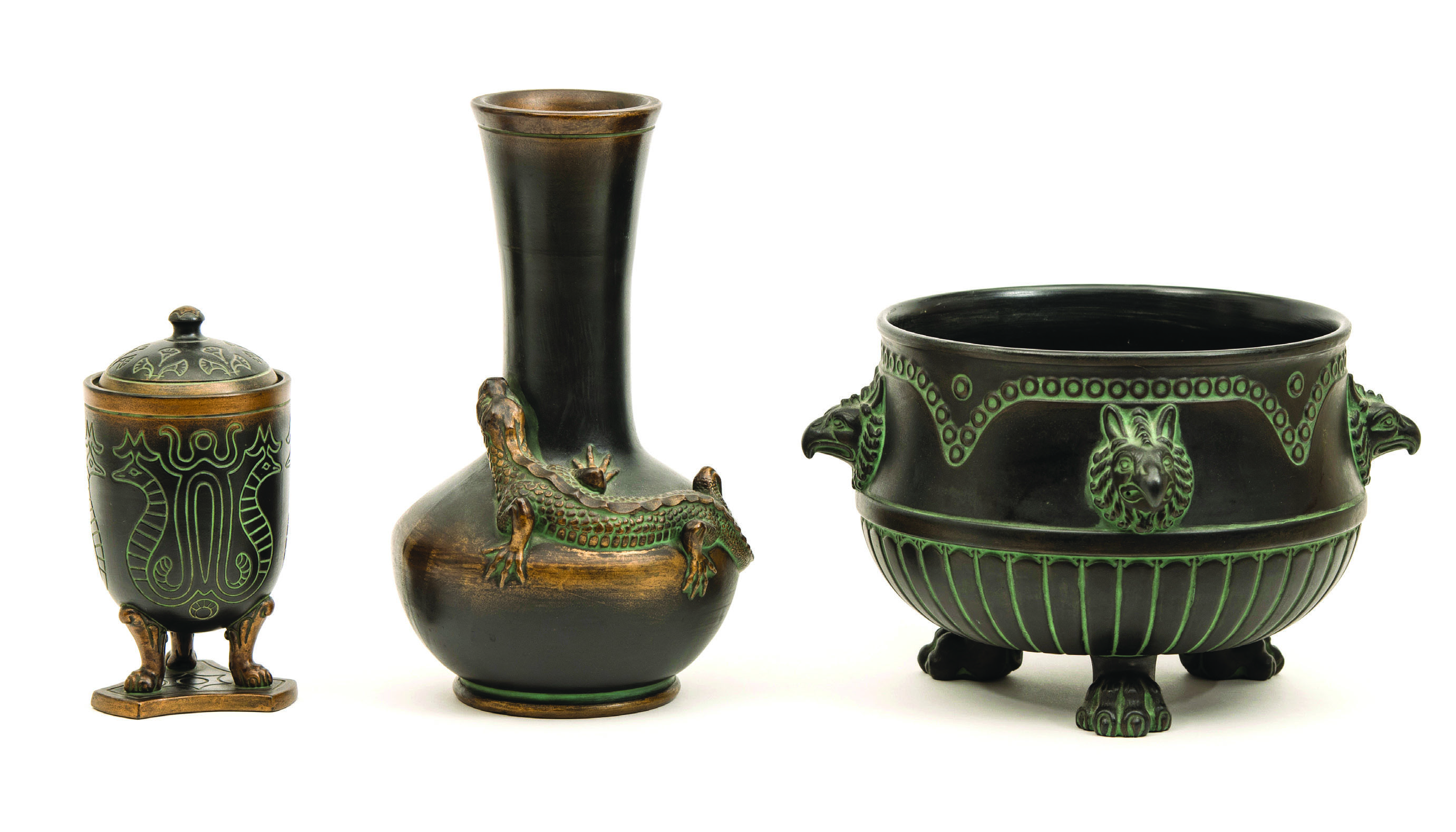 Classic Lizard Vase